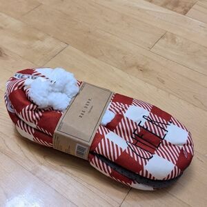 RAE DUNN Slippers CHEER size 8-10 II NEW